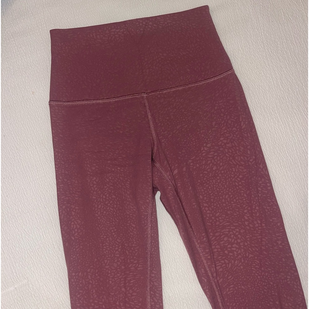 Lululemon align leggings, size 2, muted pink